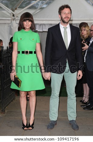Dawn Porter and Chris O'Dowd arriving for the Glamour Women Of The Year Awards 2012, at Berkeley Square, London. 29/05/2012 Picture by: Alexandra Glen / Featureflash