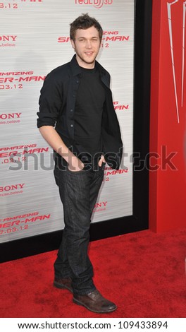 Phillip Phillips at the world premiere of  \