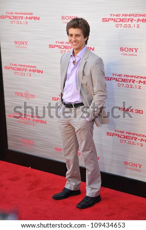 Billy Unger at the world premiere of 
