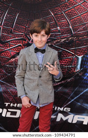 Mason Cook at the world premiere of \