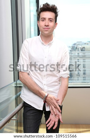 Nick Grimshaw is announced as the new presenter of Radio 1\'s Breakfast show at BBC New Broadcasting House London, England. 11/07/2012 Picture by: Henry Harris / Featureflash