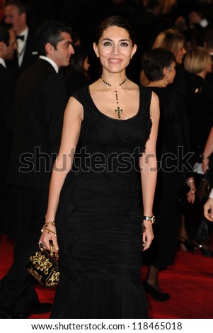 Caterina Murino arriving for the Royal World Premiere of \'Skyfall\' at Royal Albert Hall, London. 23/10/2012 Picture by: Steve Vas