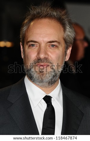 Sam Mendes arriving for the Royal World Premiere of \'Skyfall\' at Royal Albert Hall, London. 23/10/2012 Picture by: Steve Vas