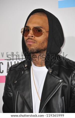 Chris Brown at the 40th Anniversary American Music Awards at the Nokia Theatre LA Live. November 18, 2012  Los Angeles, CA Picture: Paul Smith