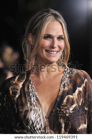 Molly Sims at the world premiere of 