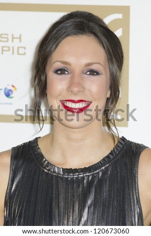 Samantha Murray arriving for the British Olympics Ball, Grosvenor House Hotel, Park Lane, London. 30/11/2012 Picture by: Simon Burchell