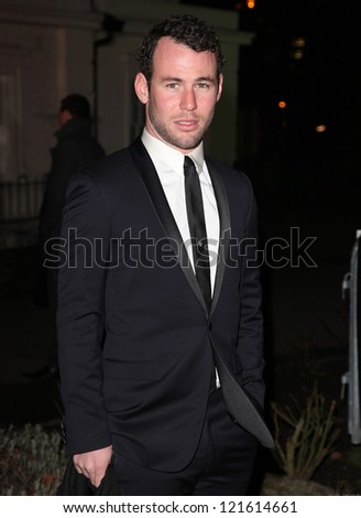Mark Cavendish arriving for The Sun Military Awards, at The Imperial War Museum, London. 06/12/2012 Picture by: Alexandra Glen