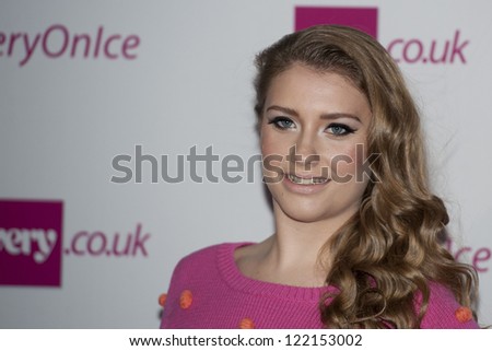 Ella Henderson at the Very.Co.Uk Ice Fashion Show, Tower of London, London. 10/12/2012 Picture by: Simon Burchell