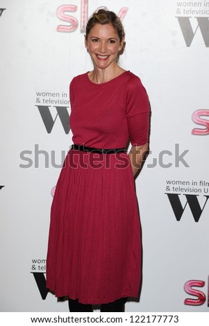 Lisa Falconer arriving for the Women in Film and Tv Awards 2012 at the Park Lane Hilton, London. 07/12/2012 Picture by: Steve Vas