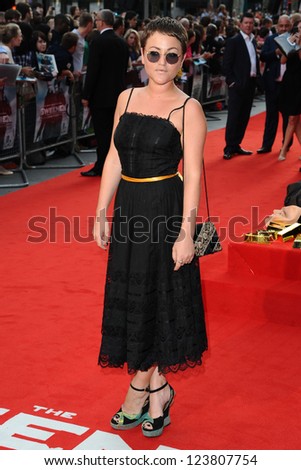 Jaime Winstone arrives for the premiere of \