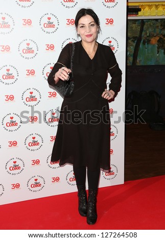 Pearl Lowe at the Diet Coke 30th anniversary party held at Sketch, London. 30/01/2013 Picture by: Henry Harris