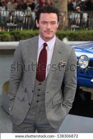 Luke Evans arriving for the \'Fast And Furious 6\' Premiere, at Empire Leicester Square, London. 07/05/2013