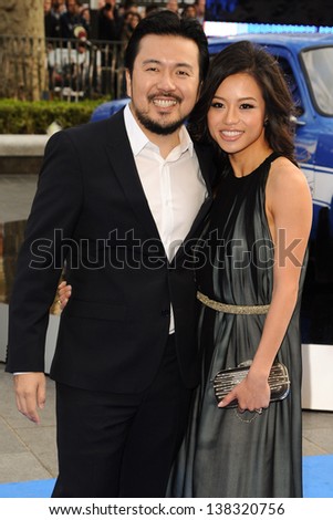 Justin Lin and guest arriving for the \'Fast And Furious 6\' Premiere, at Empire Leicester Square, London. 07/05/2013