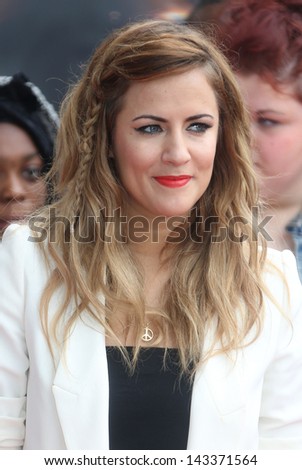 Caroline Flack at The X Factor auditions held at London Excel London. 19/06/2013