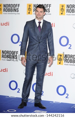 James Anderson arriving for the Nordoff Robbins Silver Clef Awards 2013 at the Hilton Park Lane, London. 28/06/2013