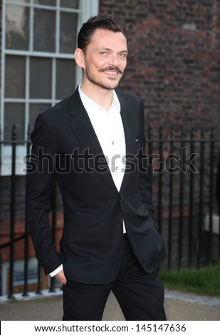 Matthew Williamson arriving for the launch party for the Fashion Rules exhibition, Kensington Palace, London. 04/07/2013