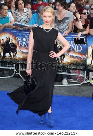 MyAnna Buring arriving for The World\'s End World Premiere, at Empire Leicester Square, London. 10/07/2013