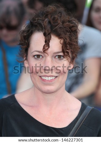 Olivia Coleman arriving for The World\'s End World Premiere, at Empire Leicester Square, London. 10/07/2013