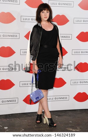 Alexandra Roach arrives for The Lulu Guinness Paint Project Event at the Old Sorting Office, London. 11/07/2013