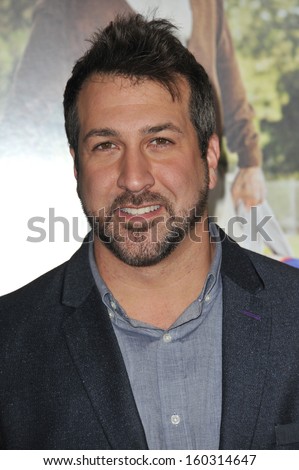 Joey Fatone at the premiere of \