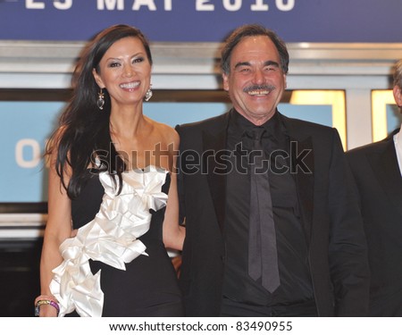 Oliver Stone at the premiere screening of his movie 