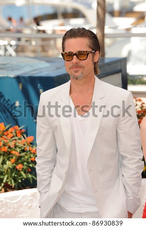 Brad Pitt at the photocall for his new movie \