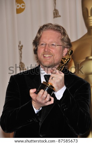 Wall-E director Andrew Stanton at the 81st Academy Awards at the Kodak Theatre, Hollywood. February 22, 2009  Los Angeles, CA Picture: Paul Smith / Featureflash