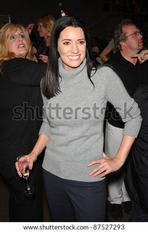 Criminal Minds star Paget Brewster at party to celebrate the 100th episode of the show. October 19, 2009  Los Angeles, CA Picture: Paul Smith / Featureflash