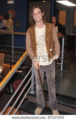 Criminal Minds star Matthew Gray Gubler at party to celebrate the 100th episode of the show. October 19, 2009  Los Angeles, CA Picture: Paul Smith / Featureflash