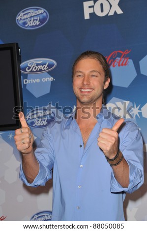 American Idol finalist Casey James at the party for the American Idol Final 12 at Industry, Los Angeles. March 11, 2010  Los Angeles, CA Picture: Paul Smith / Featureflash