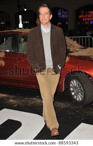 Ed Helms at the Los Angeles premiere of \
