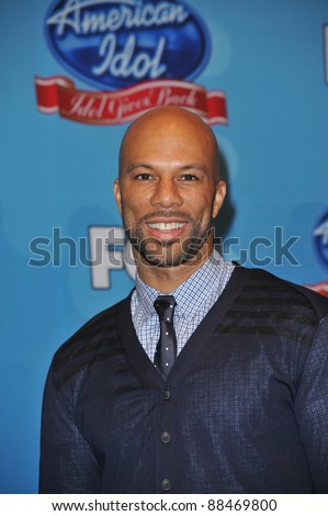 Common at American Idol\'s \