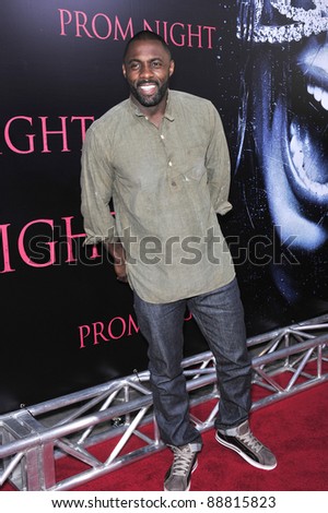 Idris Elba at the world premiere of \