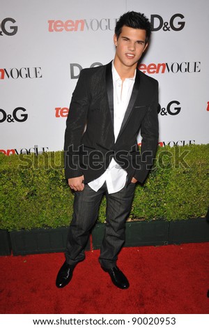 Taylor Lautner at the 7th anual Teen Vogue Young Hollywood party at Milk Studios, Hollywood. September 25, 2009  Los Angeles, CA Picture: Paul Smith / Featureflash