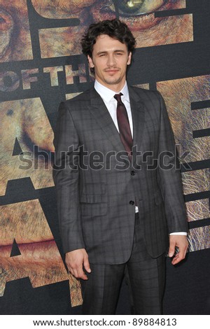 James Franco at the Los Angeles premiere of his new movie \