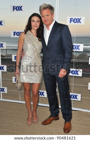 Gordon Ramsay & wife Tana at the Fox TV Summer 2011 All-Star Party at Gladstones Restaurant, Malibu. August 5, 2011  Malibu, CA Picture: Paul Smith / Featureflash