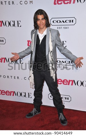 Blake Michael at the 9th Annual Teen Vogue Young Hollywood Party at Paramount Studios, Hollywood. September 23, 2011  Los Angeles, CA Picture: Paul Smith / Featureflash