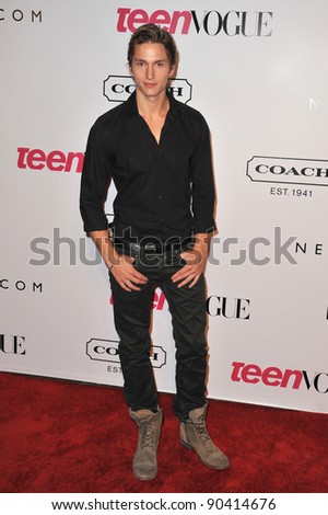 Benjamin Stone at the 9th Annual Teen Vogue Young Hollywood Party at Paramount Studios, Hollywood. September 23, 2011  Los Angeles, CA Picture: Paul Smith / Featureflash