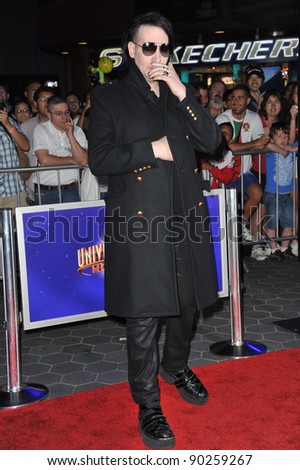 Marilyn Manson at the world premiere of \