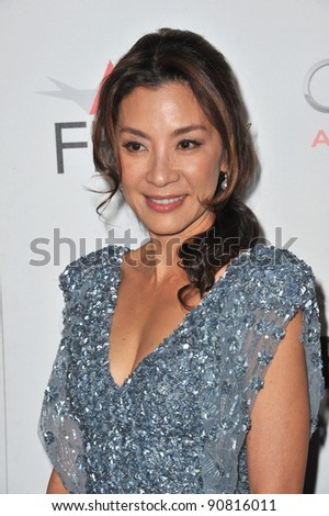 Michelle Yeoh at the premiere of her new movie \