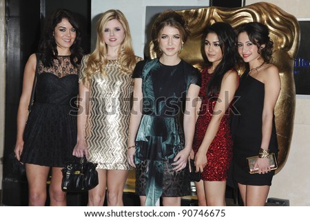 \'House of Anubis\' Cast arriving for the BAFTA Children\'s Awards 2011 at the Hilton Park Lane, London. 27/11/2011 Picture by: Steve Vas / Featureflash