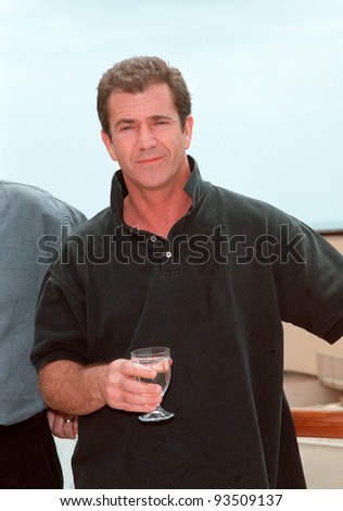 Actor/producer MEL GIBSON at the Cannes Film Festival where he\'s promoting his movie company Icon Entertainment.  Paul Smith / Featureflash