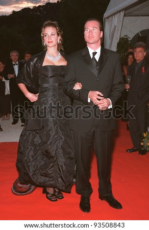 20MAY99: Actor VAL KILMER & girlfriend at the 6th annual Cinema Against AIDS Gala in Cannes to benefit the American Foundation for AIDS Research (AmFAR).  Paul Smith / Featureflash