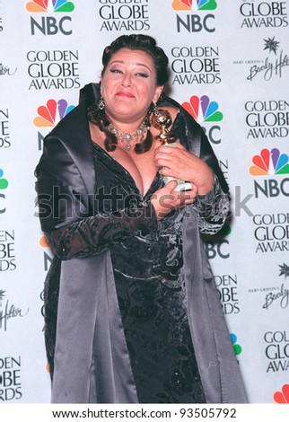 24JAN99:  Actress CAMRYN MANHEIM at the Golden Globe Awards in Beverly Hills. She won Best Supporting Actress in a TV mini-series or Movie for \