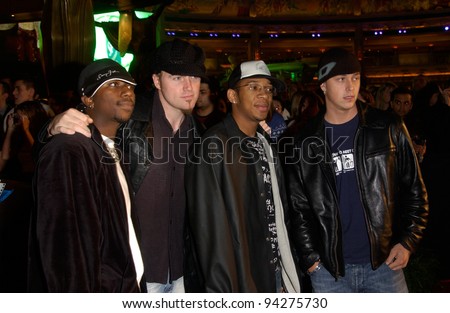 PRYMARY COLORZ at the 2002 Fox Billboard Bash in Las Vegas. The party is the pre-event for the Billboard Music Awards. 08DEC2002.   Paul Smith / Featureflash