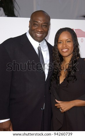 Actor Michael Clarke Duncan & Girlfriend Alyssia Harrison At The 30th ...