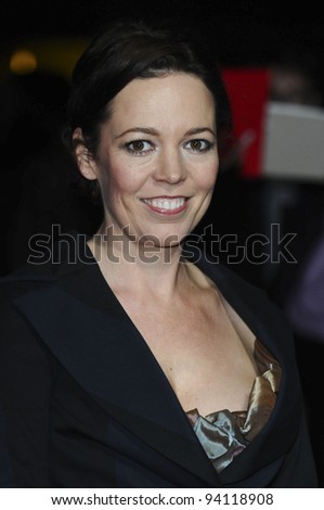 Olivia Coleman arriving for the London Critics Circle Film Awards 2012 at the Bfi, South Bank, London. 19/01/2012  Picture by: Steve Vas / Featureflash