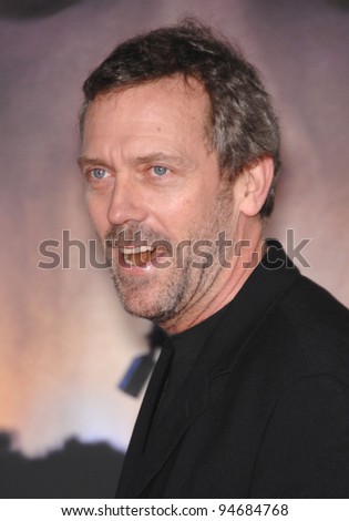 Hugh Laurie at the Los Angeles premiere of \