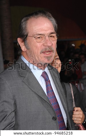 Tommy Lee Jones at the Los Angeles premiere of his new movie \
