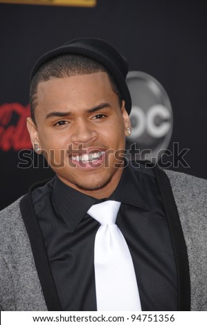 Chris Brown at the 2007 American Music Awards at the Nokia Theatre, Los Angeles. November 19, 2007  Los Angeles, CA Picture: Paul Smith / Featureflash